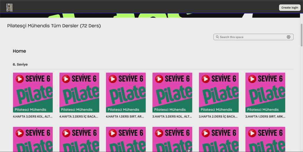 1 Yıl Sınırsız Erişim Toplam 72 Video 6 Seviye 12.500 TL yerine 7.999 TL